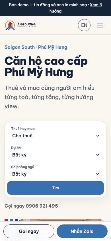 Sáng — mobile
